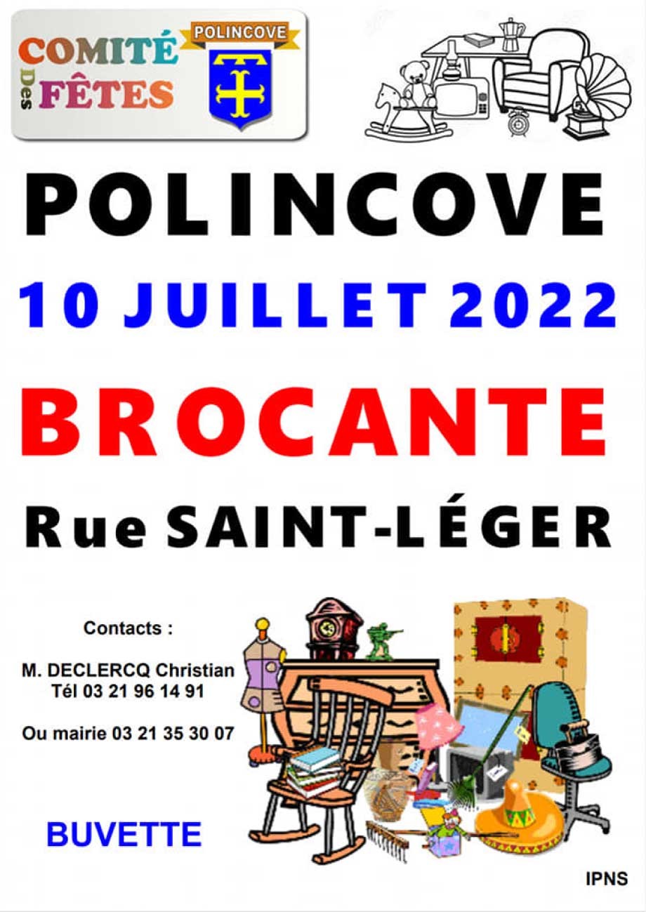 Affiche brocante