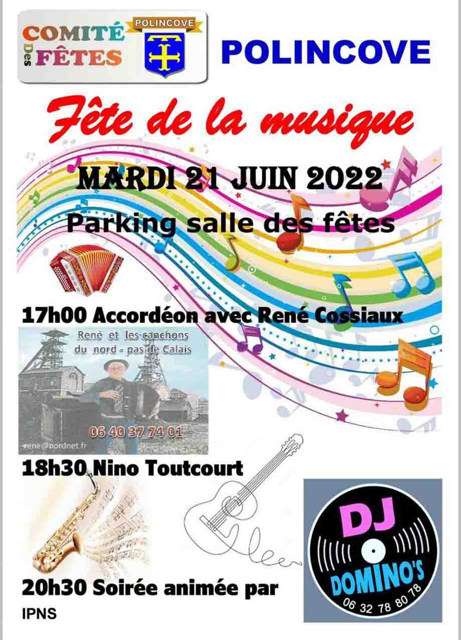 Affiche fete musique