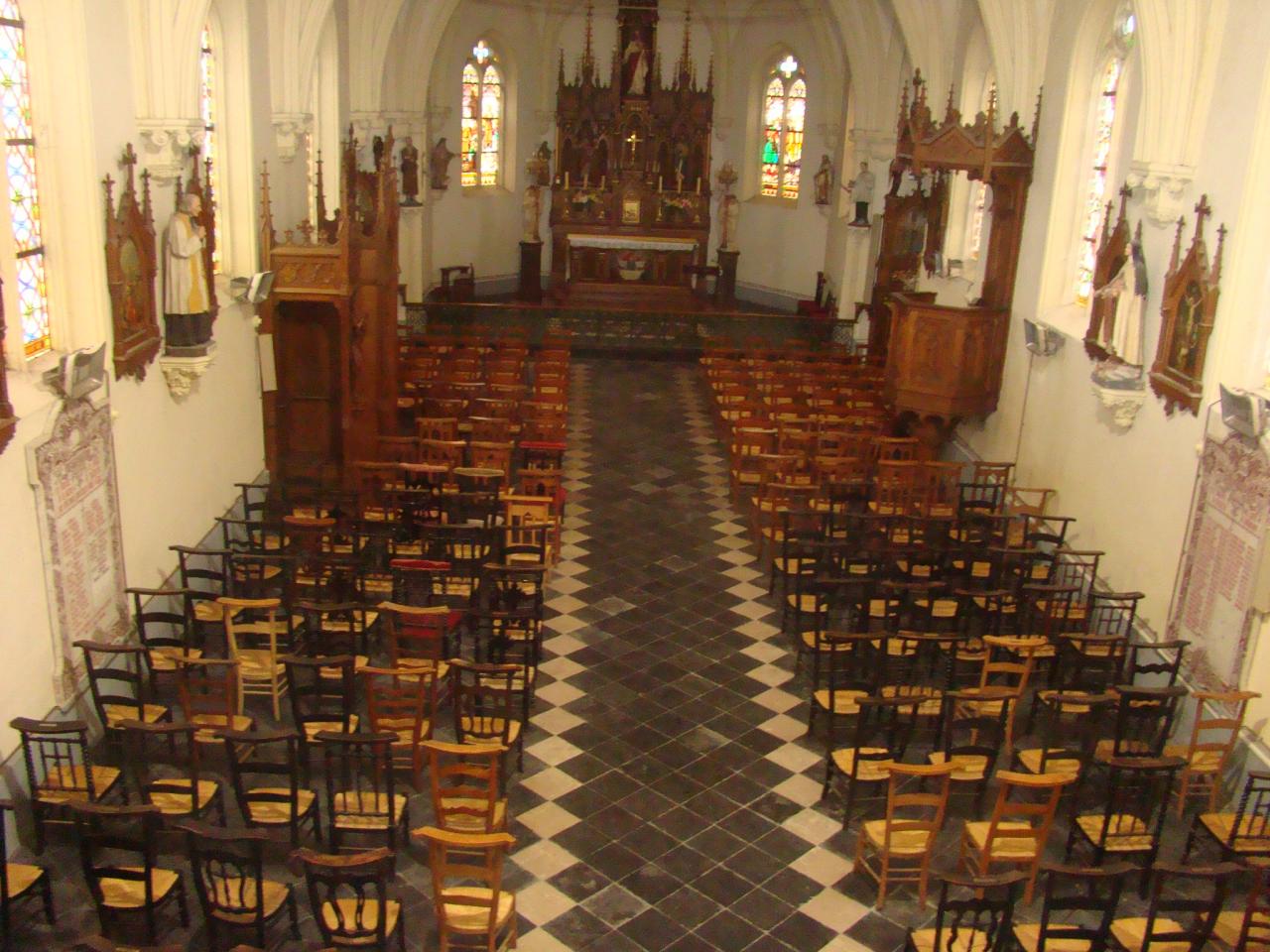 Intérieur de l'église