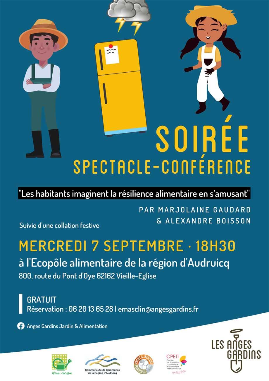 Affiche a3 spectacle 2209