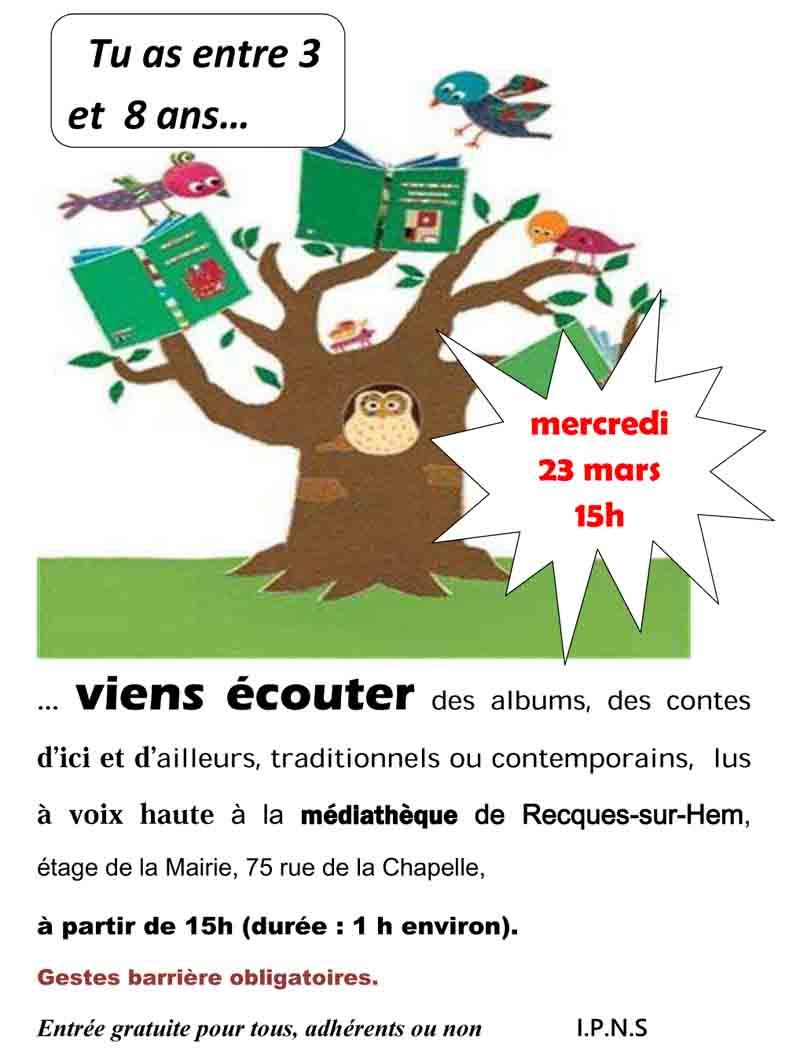 Affiche heure du conte 3