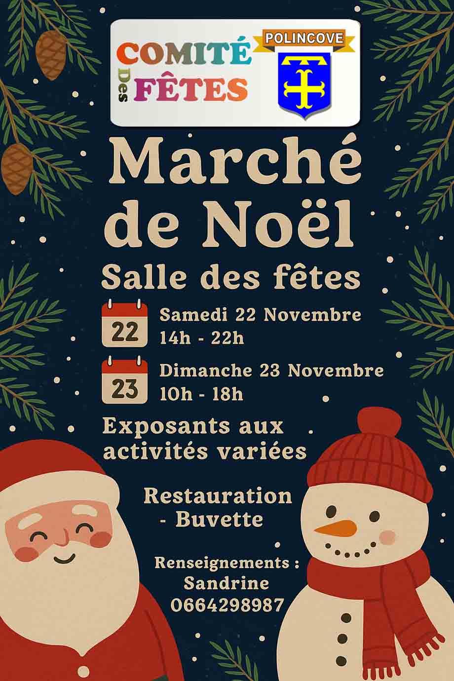 Affiche marche de noe l