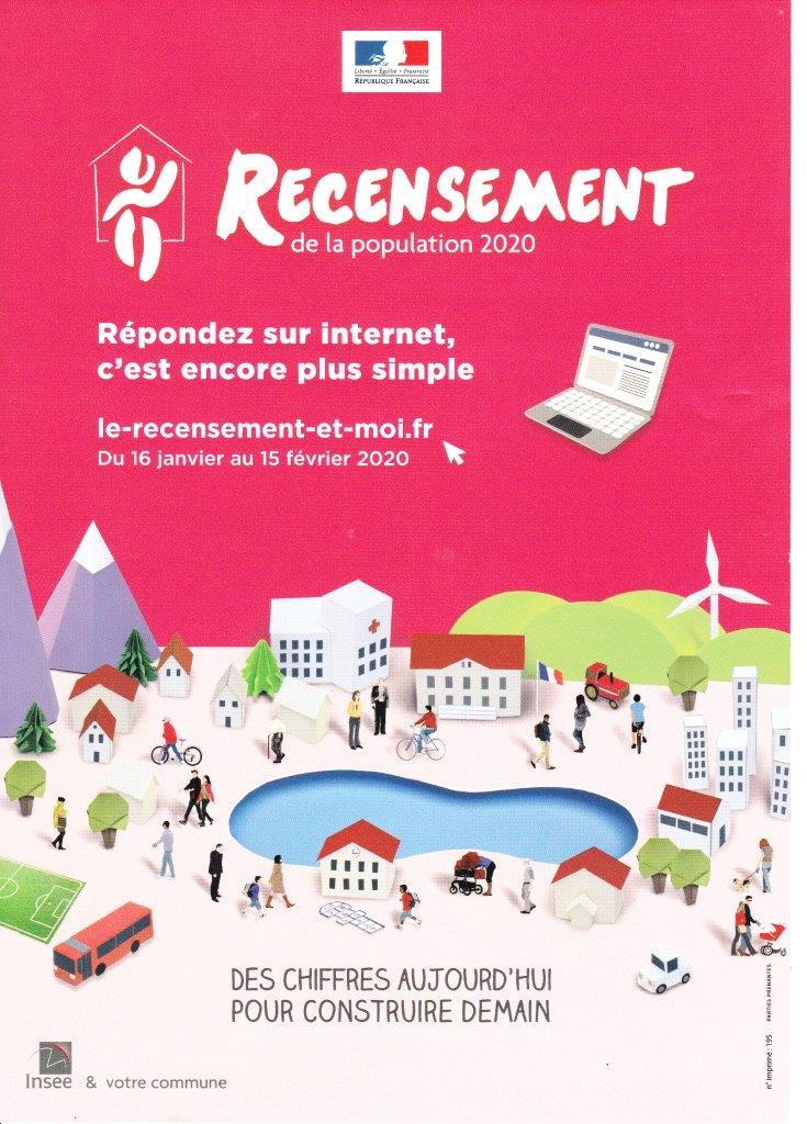 Affiche recensement