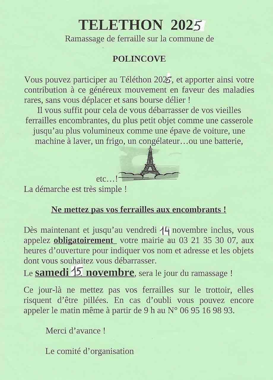 Ferraille telethon 1