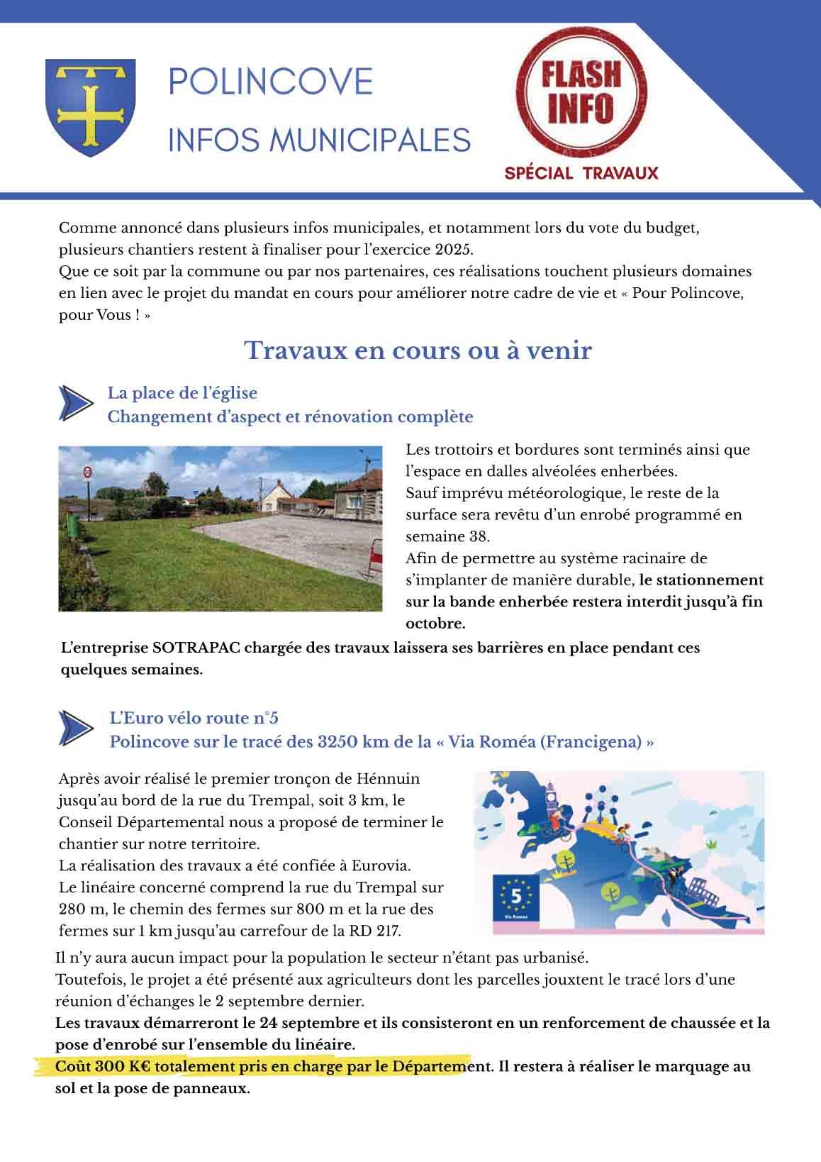 Flash info special travaux 09 2025 1