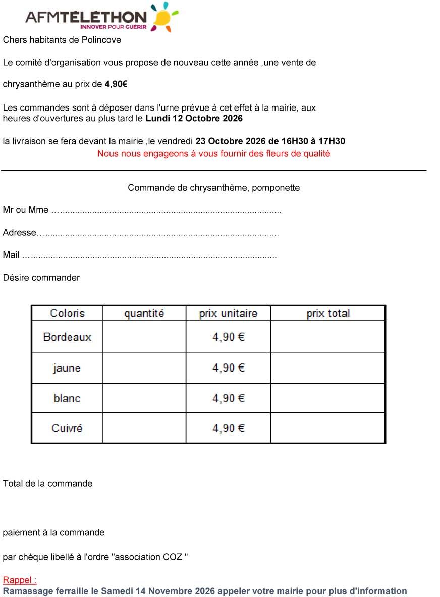 Fleurs toussaint 2026 polincove 1