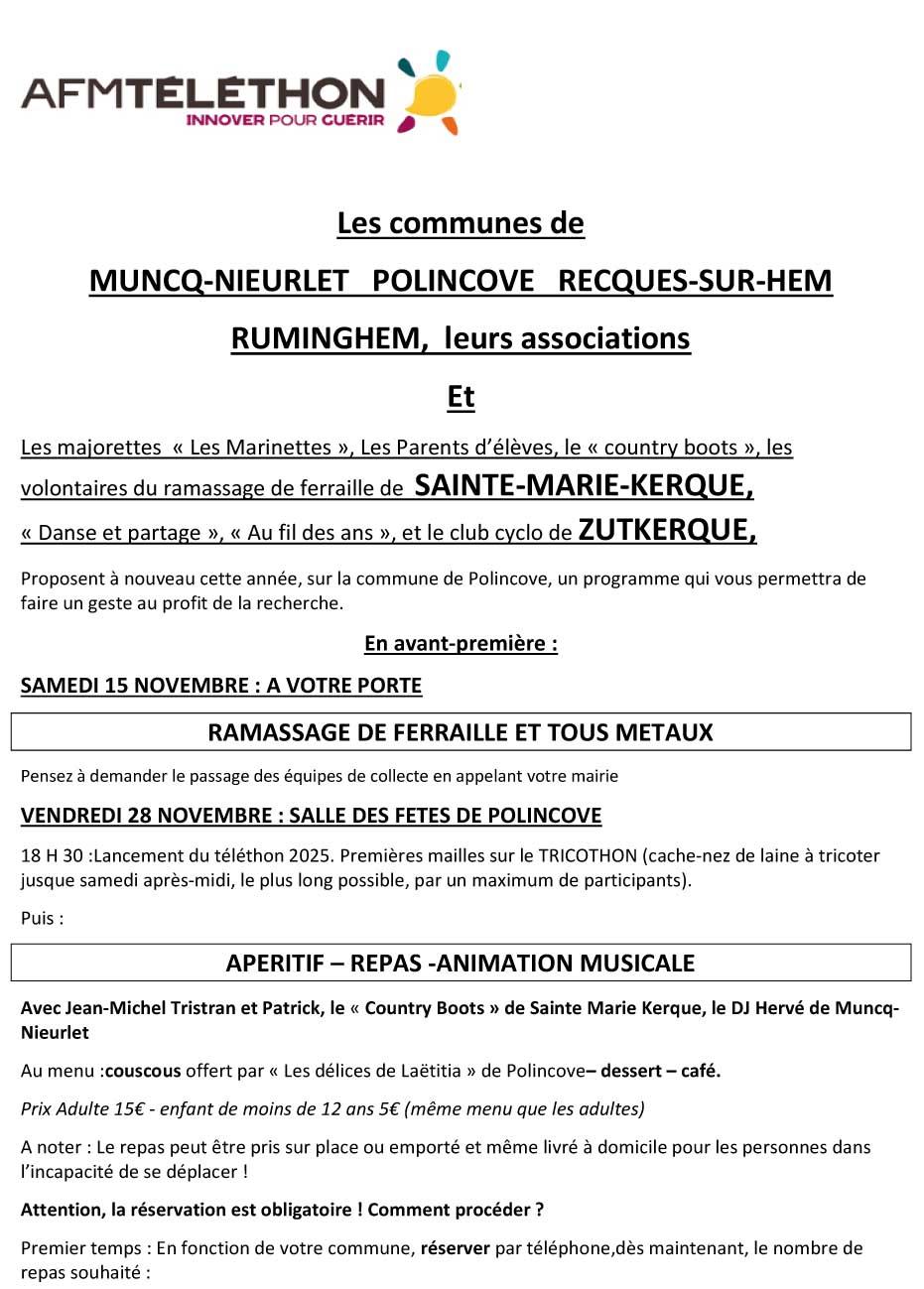 Programme telethon 1