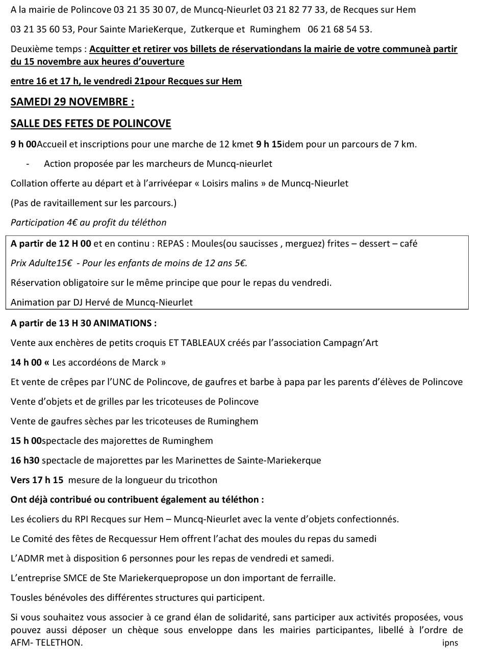 Programme telethon 2