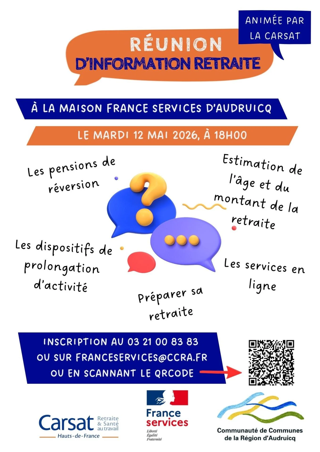 Reunion information retraite 1